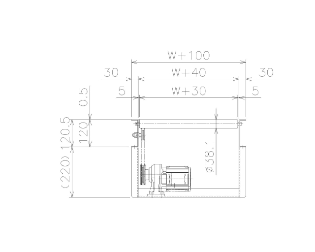 VDR3812 | Vベルトドライブ | 駆動ローラコンベヤ | FAシステム